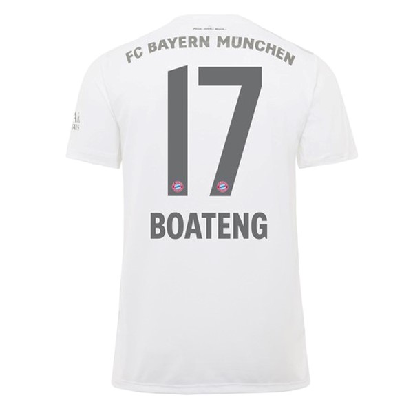 Camiseta Bayern Munich NO.17 Boateng 2ª 2019/20 Blanco